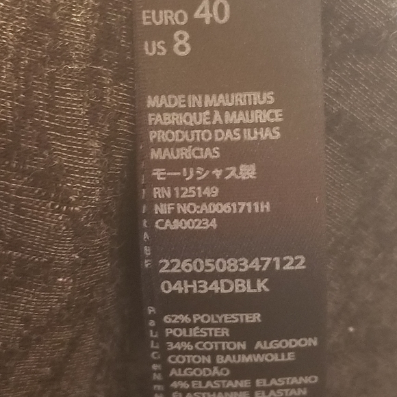 TOPSHOP A-Line Dress - B&W Daisies - Picture 7 of 7